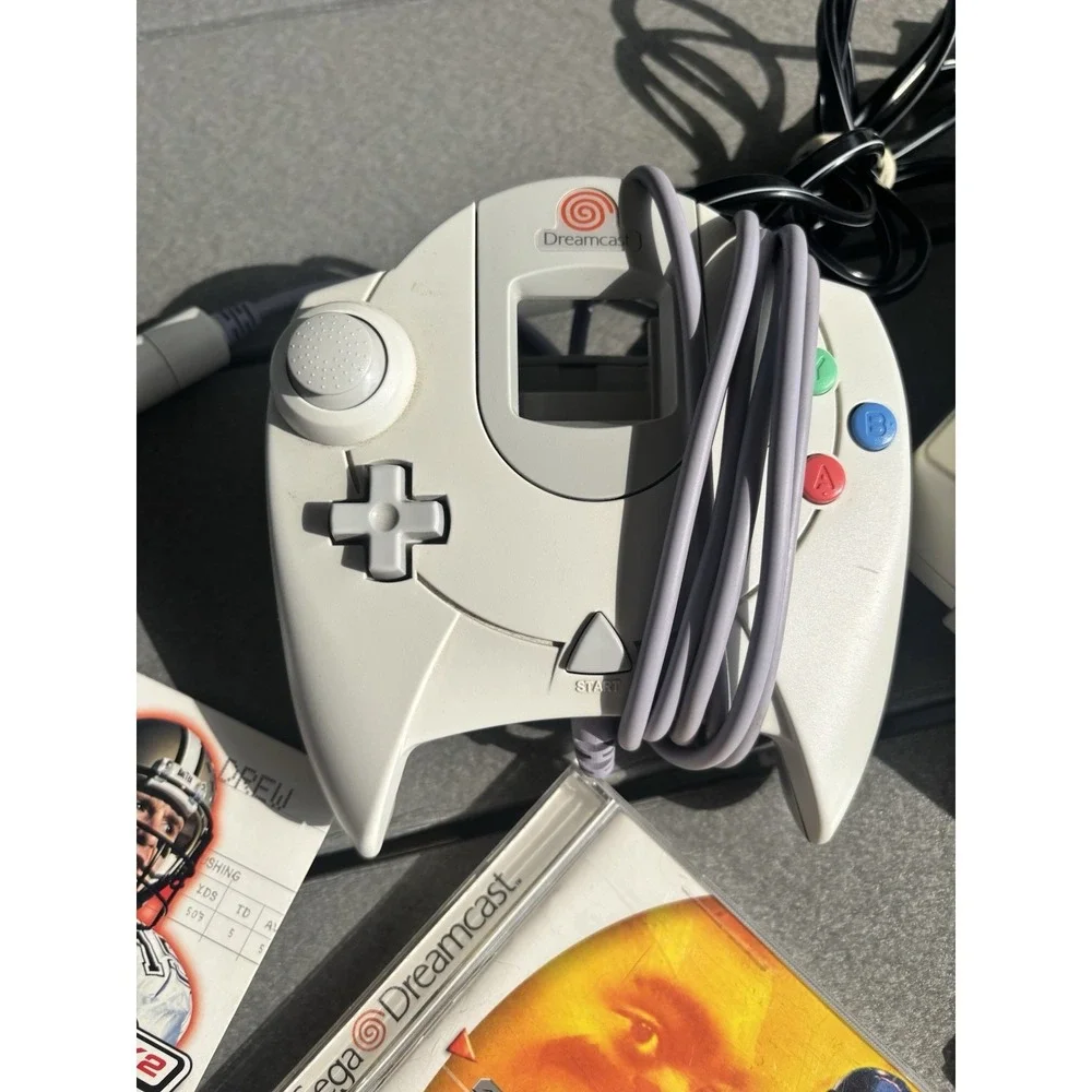 Sega Dreamcast HKT-3021 Home Video Game Console W/controller & Games VERY RARE
